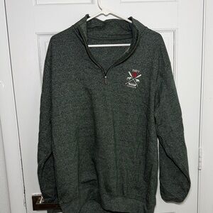 Green quarter-Zip Sweatshirt banff
